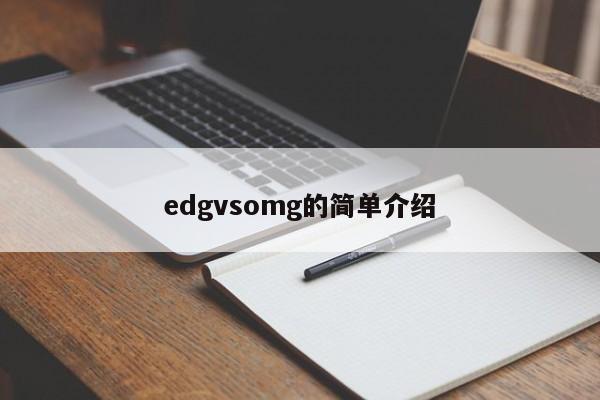 edgvsomg的简单介绍